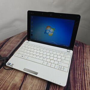 Asus Eee PC 1001P netbook of yore. Miraculously working fine. :-)